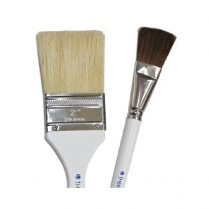 Paraffin Application Brushes - Brush set 1" & 2"