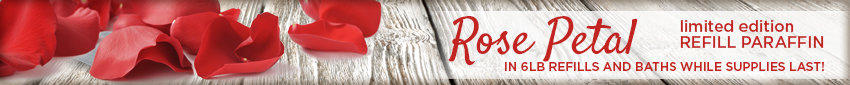 Rose Petal Refill Paraffin Available for a Limited Time